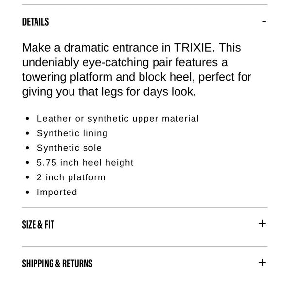 STEVE MADDEN TRIXIE BLACK LEATHER PLATFORM BLOCK HEEL SANDALS SIZE 9.5 - Picture 12 of 12